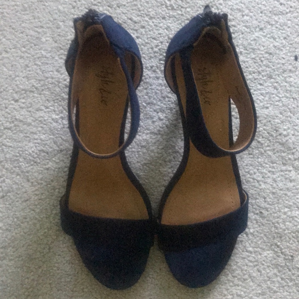 Blue Style & Co High Heels